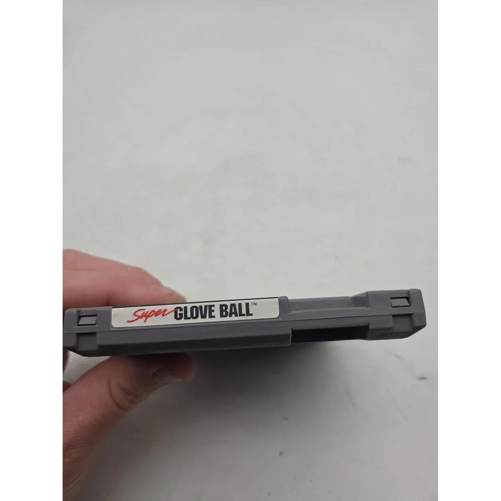 Super Glove Ball Nintendo NES 1990 Mattel Power Glove Series Video Game - TESTED